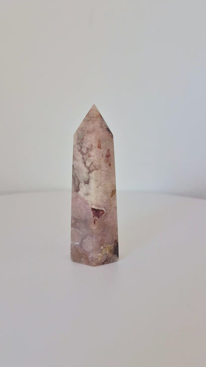 Pointe Tour Agate fleur 7,5cm / n°30