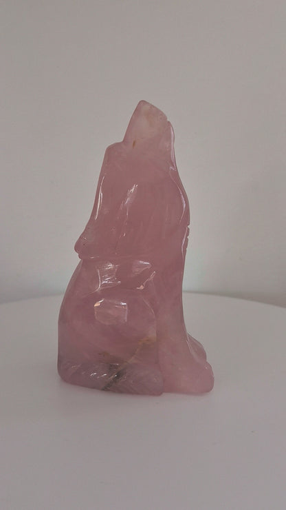 Loup Quartz rose n°166