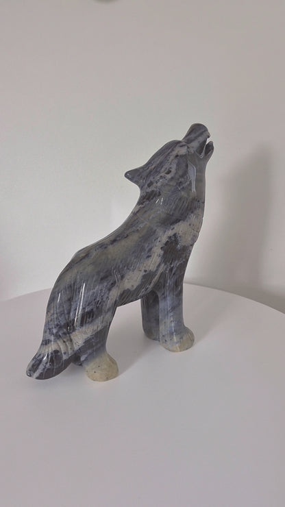 Loup en Sodalite n°134