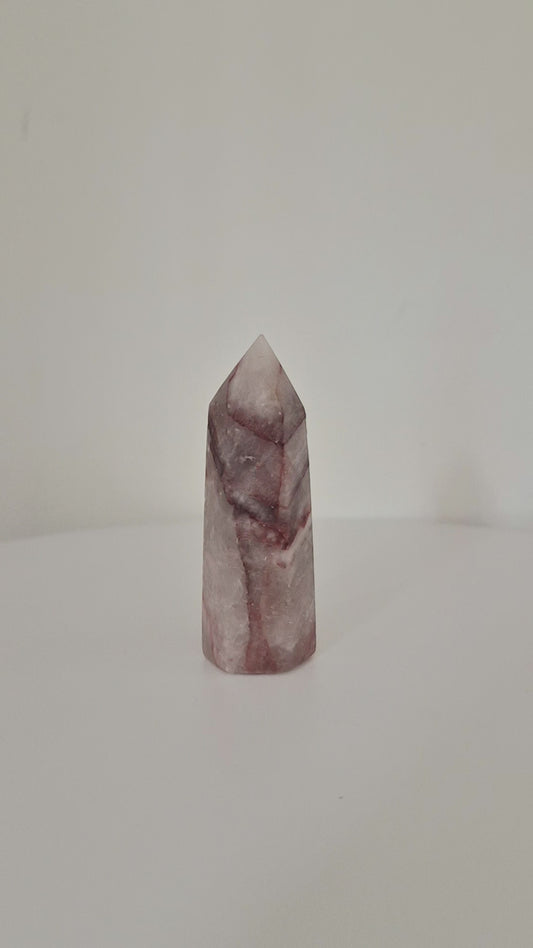Pointe Tour Quartz Feu 7cm / n°109